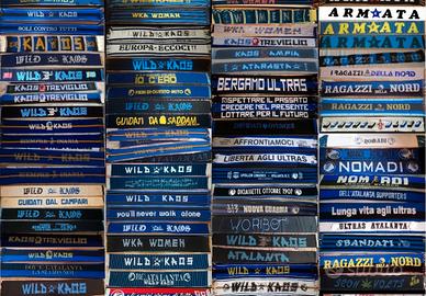 C.erco sciarpa atalanta bna wka ultras nord