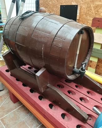 botte refrigerata in legno 