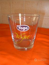 set 6 bicchieri succo YOGA TRASPARENTI