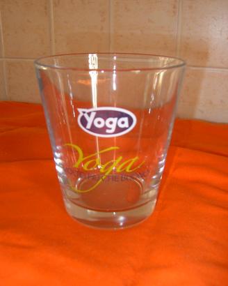 set 6 bicchieri succo YOGA TRASPARENTI