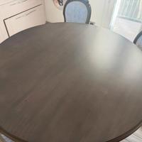 tavolo rotondo 120 con 4 sedie