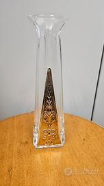Vaso in cristallo e argento Ottaviani
