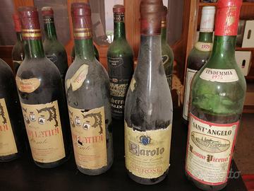 vino vintage esposizione