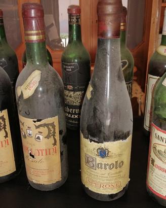 vino vintage esposizione