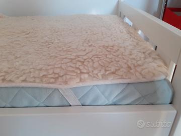 Coprimaterasso lana merino 60x120, marca HighleDee