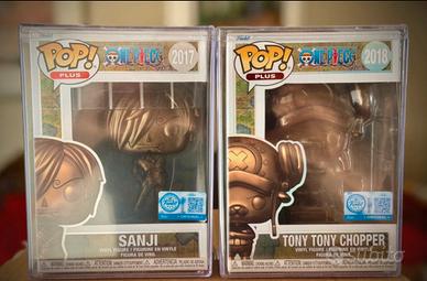 Funko pop one piece Tony Tony chopper e Sanji