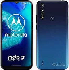 Telefono cellulare Moto G8 Power Lite + cover