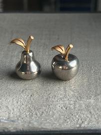 Pera e mela soprammobile