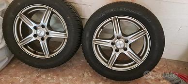 225 55 r 16 cerchi in lega e pneumatici 