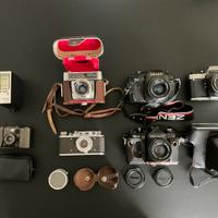 Zenith 122 + Zenit 12 + Zeiss contessa + varie