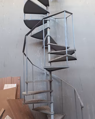 SCALA A CHIOCCIOLA PER ESTERNI