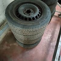 4 pneumatico termico/ cerchio in ferro 185/65 r 15