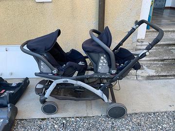 Passeggino gemellare TRIO