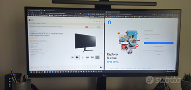 Monitor LG PC 21:9 ultrawide 34"