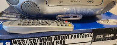 radio riproduttore cd/mp3 usb/sd/mmc