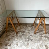 Scrivania vetro
