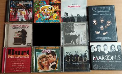 Lotto CD Musicali e DVD originali