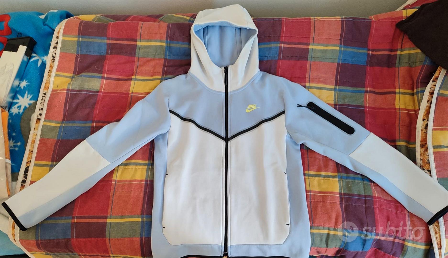 Fleece Gialla Nike Tech Bianca E Grigia Nike Club Vignette Felpa