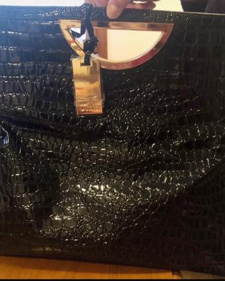 Borsa Cinti stampata coccodrillo