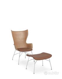 Poltrona K/WOOD + S/WOOD di KARTELL