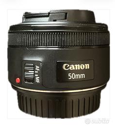 Obiettivo Canon 50 mm EF 1:1.8 STM
