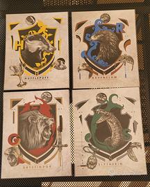 Harry Potter Art print crest poster case