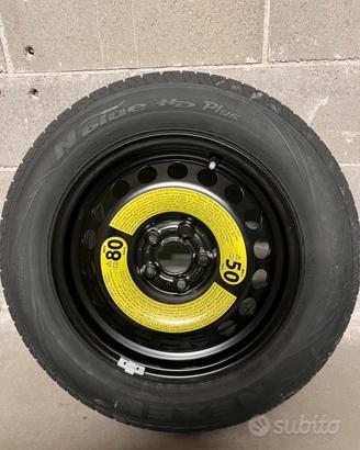 Ruota di scorta NUOVA 185/65R15 -interasse 5x100