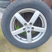 cerchi in lega con gomme termiche