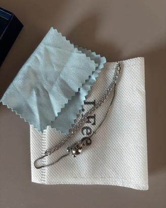 Bracciale tennis regolabile J.Fée con zirconi NEW