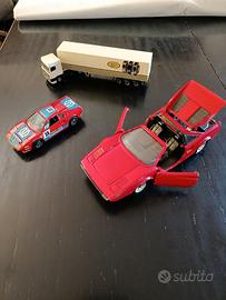 Lotto 3 Modellini Vintage - Ferrari bandag efsi