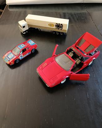 Lotto 3 Modellini Vintage - Ferrari bandag efsi