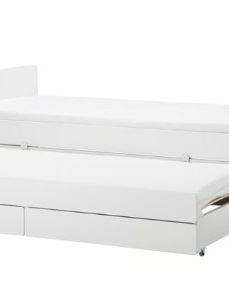LETTO SINGOLO CON LETTO PER OSPITE e MATERASSI