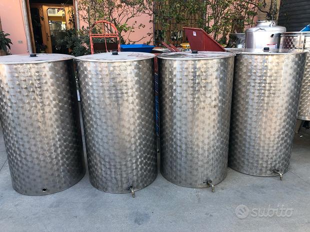 Botte serbatoio usato in acciaio inox