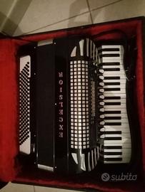 Fisarmonica excelsior midivox 120 bassi