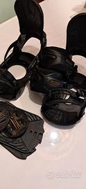 attacchi snowboard L / XL carbon