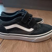 scarpe bambino nere vans 32