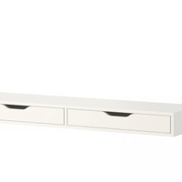 Mensola con cassetti, bianco EKBY ALEX