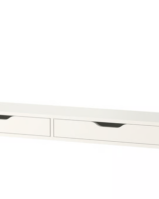 Mensola con cassetti, bianco EKBY ALEX