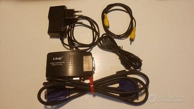 Convertitore da video a VGA pc computer notebook