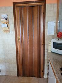 Porta a Soffietto vero legno