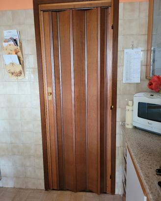 Porta a Soffietto vero legno