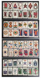 Carte Alitalia disegnati da Gianni Novak (1973)