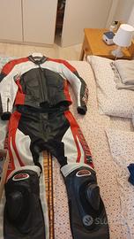Tuta Moto in Pelle divisibile Taglia M 