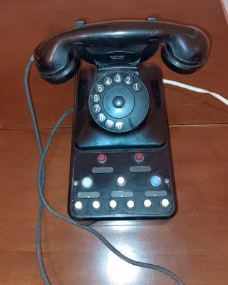 Telefono vintage SAFNAT Milano a 6 tasti