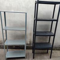 scaffali plastica e alluminio 