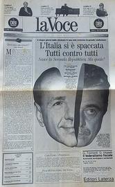 La Voce di Indro Montanelli N. 1 (22 marzo 1994)