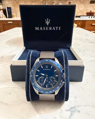 Orologio Maserati Traguardo R8873612009 uomo blu