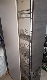 carrello dispensa cucina 
