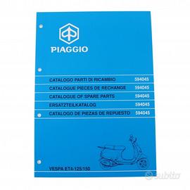 Catalogo parti di ricambio Piaggio Vespa ET4 125 1