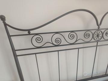Letto in ferro battuto